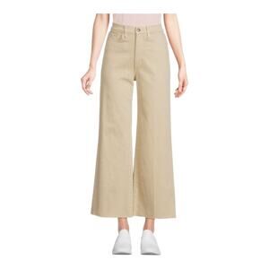 Joe's Jeans High Rise Wide Leg light tan size 34